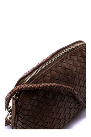 Dark Brown leather Chunky Fellini bag DRAGON DIFFUSION | 8011DGS6MATDKBROWN